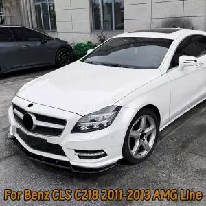벤츠 CLS C218 11-13 AMG 라인 프론트 범퍼 립 스플리터 디퓨저 호환