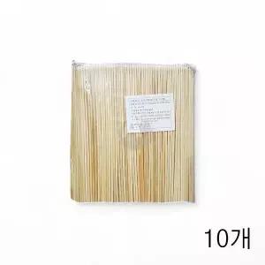 대나무꼬지 꼬치 20cm 1000입 X 10개 핫도그꽂이 핫바꼬지 과일꼬지