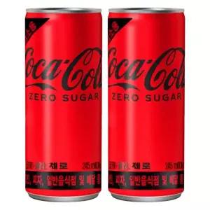 업소용주방기구 코카콜라 제로 업소용 슬릭 245ml x 60캔 30캔입x2박스