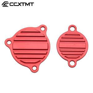 바이크 오토바이 CNC 오일 펌프 커버 필터 가드 캡 KTM SXF XCF SMR 250 300 350 Husqvarna FC FE FX FS 용