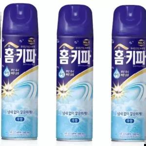 홈키파 모기약 스프레이 수성 에어졸 무향 500ml 3개
