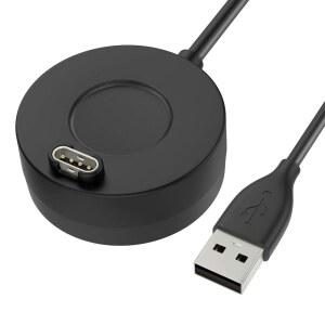 MOKO 충전 도크는 GARMIN 시계와 호환되며 USB 데이터 동기화를 지원합니다 블랙 색상 | VIVOACTIVE 6/5/4/3 VENU 4/3/2 FENIX 8/7/7 PRO/7S/7S PRO/7X/6/6S/6X/5/5S/5X FORERUNNER 970/570/745 INSTINCT SERIES와
