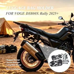 Voge DS800X DS Rally 2025 바이크 오토바이 사이드백 브래킷 사이드박스 스토리지 홀더 러기지 랙 캐리어