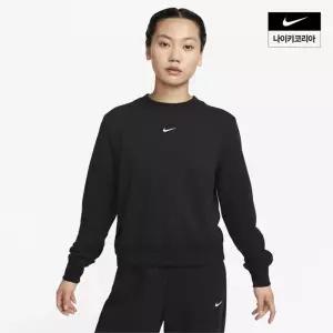 나이키 NIKE 드라이 핏 원 여성 크루넥 프렌치 테리 스?셔츠 FB5126-010 - LE1215