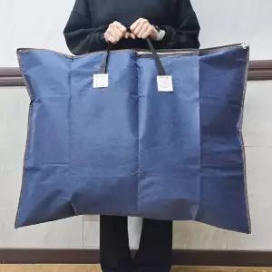 대용량 가방 70x90cm 이불 큰백 보관 정리파우치 부직포주머니 파우치 정리함 케이스 기숙사