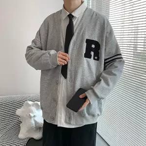 [리빌모아]남성 데일리 루즈핏 캐주얼 긴팔 니트 가디건 DMS KN ISJK11_P438817904