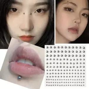 귀걸이 배꼽 귀테리어 귀찌 귀꾸 가짜 코꾸 꾸미기 페이크 피어싱...