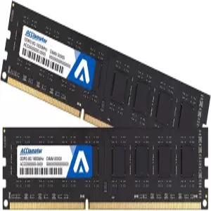 2x 8GB DDR3 1600 PC3-12800 240Pin 1.5V CL11 Mac 호환 데스크탑 메모리 업그레이드 Acclamator