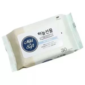 [하프클럽/알티피아]휴대용 포켓 피톤치드 소형티슈 물티슈 하늘선물 30매
