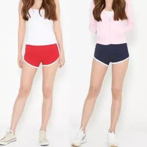 여자 이지웨어 트레이닝 숏팬츠 슬림핏 반바지 여름 기능성 운동 스포츠 데일리 청 일상복 비