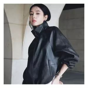 셀렙샵에디션 26FW FAUX 레더 하이넥 점퍼 (여)147676