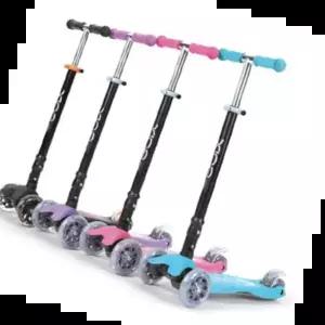 SCOOTER 유아 폴딩 킥보드 스쿠터 높낮이조절 무소음바퀴 블루