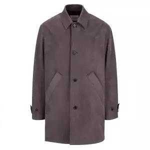 [롯데백화점]Fahrenheit 23FW 파렌하이트 브라운 에코 스웨이드 맥코트 (FHNAH7302)