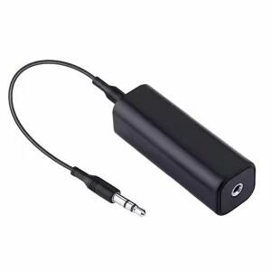 스피커 라인 3.5mm Aux 오디오 노이즈 필터 그라운드 루프 아이솔레이터 제거 자동차 스테레오 시스템 홈