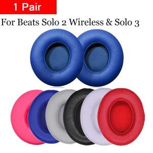 [호환품]Beats Solo 2 & 3용 교체용 이어패드 Wicked Cushions 무선 온이어 헤드폰용 패드
