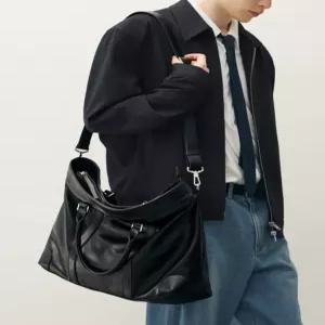 드로우핏 밴스 레더 크로스 토트백 [BLACK] DFBG5302BK