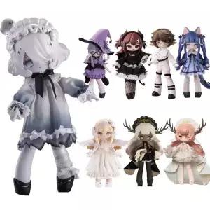 스톡 시크릿 렐름 투어 1/12 Bjd 블라인드 박스 가동식 인형 데스크탑 귀여운 장 트렌디한 선물