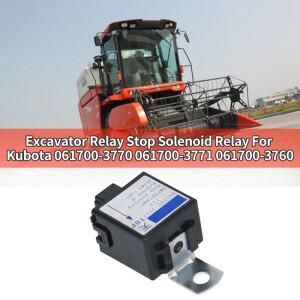 Kubota 061700-3770 용 굴삭기 릴레이 정지 솔레노이드