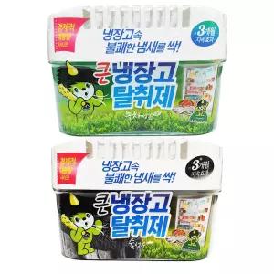 큰 냉장고탈취제420g 선택 냉장고냄새제거 냉장 고용탈취제 숯 실탈취제 물냄새제거 음식
