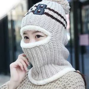 마스크 방한 비니 털모자 다용도 넥워머