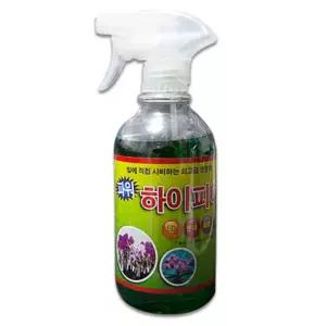 뿌리는 식물 영양제 하이피아 500ml 난 화초 개화 분재 모든 관엽 다육 식물 고급