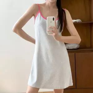 44~66반 국산 커버업 원피스 나시 테리 끈
