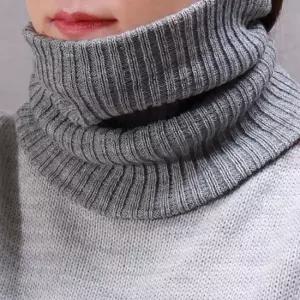 겨울 니트 넥워머 방한 목토시 그레이 모자 니트목토시 니트넥워머 방한목토시