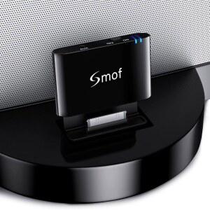 SMOF 30핀 블루투스 어댑터 수신기 | BOSE IPOD 아이폰호환 JBL SOUNDDOCK 호환 자동차 및 오토바이용 아님