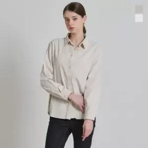 [더블유스탠다드(W STANDARD)] 코튼 기모 루즈핏 베이직 셔츠26845605588590