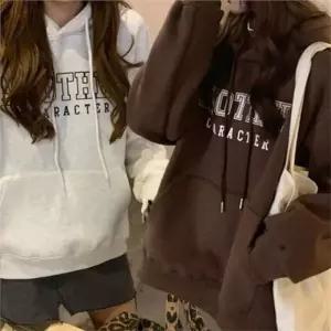 [라일리여성의류] Rly 맨투맨 박시핏 프린팅 숄더 드롭 코튼 레터링