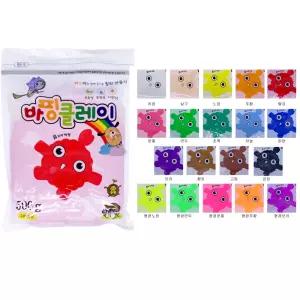 대한산업 컬러클레이 500g 대용량 바핑클레이