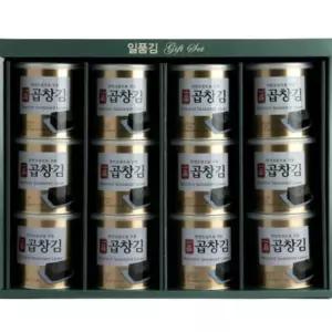일품 곱창김 30g x12캔 김선물세트 명절 선물세트
