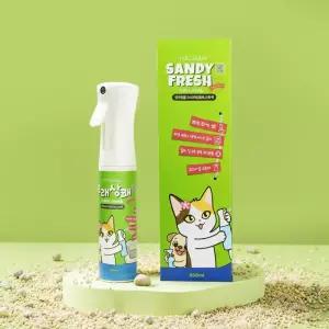 [미유박스] 고양이 살균 저자극 냄새제거 스프레이 모래상쾌 탈취제 300ml