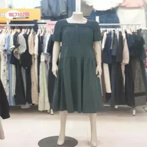 SOUP 스퀘어넥 플레어 원피스 OC5OPT2
