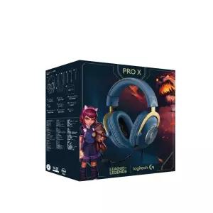 로지텍 G PRO X LOL 유선 게이밍 헤드셋 블루