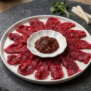 한우 투뿔 육사시미 180g 1팩