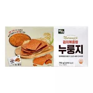 백제 김치볶음밥 누룽지 22g x 36