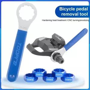 자전거 페달 나사 렌치 볼트 분해 도구 잠금 Shimano 사이클링 액세서리