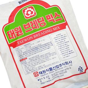 분이네 태원식품 브레딩믹스 5kg 치킨파우더 튀김옷 업소용