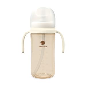 그린핑거 베베그로우 PPSU 빨대컵 크림베이지 280ml