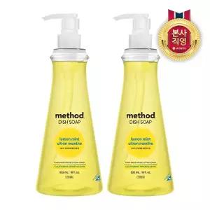 메소드 레몬민트 주방세제 용기 532ml x 2개
