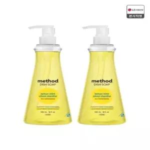 메소드 레몬민트 주방세제 용기 532ML x 2개