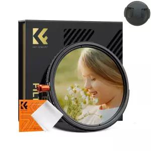 K&F Concept 67mm NANO-X 블랙 미스트 1/4 + ND2-ND32 + CPL 3-in-1 필터 (캡포함) 8K AGC Japan Glass