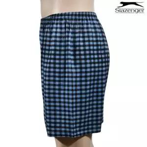 프린토리 감각적인 체크 밴딩 남성 5부 파자마 주머니 팬츠 SW2207-0034