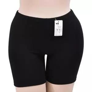프린토리 데일리 컬러 부드럽고 따뜻한 보온성 기모 5부 속바지 SW2411-0074