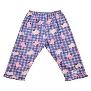 고급 순면 귀여운 캐릭터 허리고무줄 홈웨어 여아동 파자마 5~10세 SW2203-0099