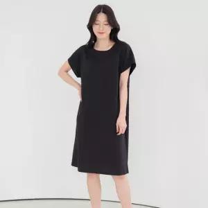 국내산 여성 여름 와플 풍기포 인견 반팔 원피스 빅사이즈 엄마옷 쿨 냉감