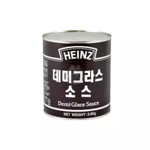 하인즈 데미그라스 소스 3Kg/돈까스/경양식/돈가스/정통/쏘스/돈카츠/업소용/남산/가공/드레싱/양념/식당