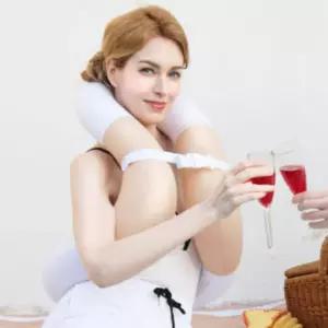 코지로움 썸머홀리데이 KC 인증 넥튜브 50KG 물놀이 튜브 어린이 목튜브