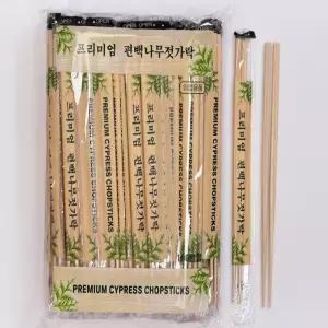 편백나무 일회용 젓가락 나무젓가락 240mm DONGSHENGROUP